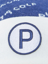 Puma P Removable Pom Beanie - Blazing Blue/Bright White