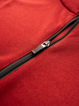 Ping Ramsey 1/2 Zip Ribbed Fleece - Rich Red Marl