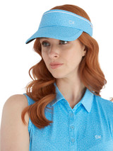 Calvin Klein Women's Harsha Visor - Heritage Blue/White