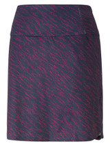 Puma Women's PWRMESH Whitewater Golf Skort - Navy Blazer/Orchid Shadow