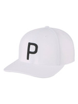 Puma Boy's P Youth Cap - White Glow