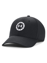 Under Armour Jordan Spieth Tour Adjustable Cap - Black/White