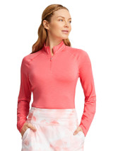 Puma Women's YouV Golf 1/4 Zip - Loveable Heather