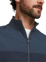 Puma CLOUDSPUN Colorblock Golf Vest - Navy Blazer/Navy Blazer Heather