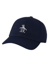 Original Penguin Golf Perforated Cap - Black Iris