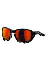 Oakley Plazma Sunglasses - Dark Galaxy w/ Prizm Ruby