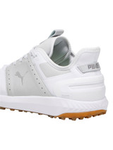 Puma IGNITE Elevate Crafted Golf Shoes - Puma White/Ash Grey