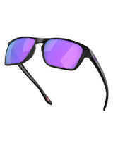 Oakley Sylas Sunglasses - Matte Black w/ Prizm Violet Polarised