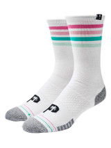 Puma x Palm Tree Crew Socks - Bright White/Multi