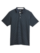 Puma JR Boy's MATTR Tucker Golf Polo - Navy Blazer/White Glow