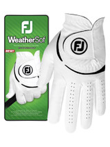 FootJoy Weathersof 24 Golf Glove - White