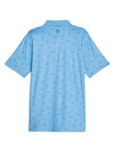 Puma CLOUDSPUN Echo Golf Polo - Regal Blue/Navy Blazer