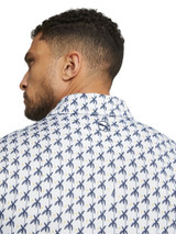 Puma MATTR Palms Polo - White Glow/Navy Blazer