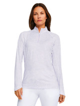 Puma Women's YouV Plumeria Golf 1/4 Zip - Vivid Violet/White Glow