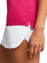 Puma Women's CLOUDSPUN Coast Golf Polo - Pinktastic Heather
