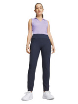 Puma Women's CLOUDSPUN Coast Sleeveless Golf Polo - Vivid Violet Heather