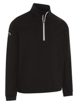 Callaway Hex Fleece 1/4 Zip Pullover - Caviar