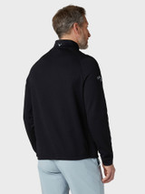 Callaway Hex Fleece 1/4 Zip Pullover - Caviar