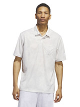 adidas Adicross Printed Polo Shirt - Clear Grey