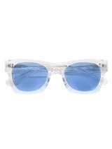 Malbon x AKILA Heritage Sunglasses - Clear/Blue