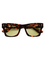Malbon x AKILA Heritage Sunglasses - Tortoise/Light Green