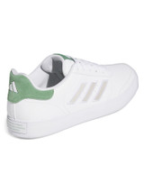 adidas Retrocross 24 Spikeless Golf Shoes - Ftwr White/Ftwr White/Preloved Green