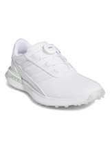 adidas Womens S2G BOA 24 Golf Shoes - Ftwr White/Ftwr White/Crystal Jade