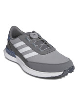 adidas S2G Spikeless Boa 24 Golf Shoes (Wide Fit) - Grey Four/Ftwr White
