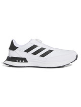 adidas S2G Spikeless Boa 24 Golf Shoes (Wide Fit) - Ftwr White/Core Black