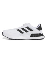 adidas S2G Spikeless Boa 24 Golf Shoes (Wide Fit) - Ftwr White/Core Black