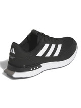 adidas S2G Spikeless 24 Golf Shoes (Wide Fit) - Core Black/Ftwr White/Iron Met.