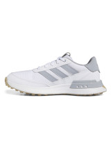 adidas Junior S2G Spikeless 24 Golf Shoes - Ftwr White/Halo Silver/GUM4