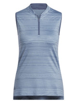 adidas Womens Ultimate365 Sleeveless Polo - Preloved Ink