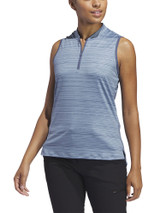 adidas Womens Ultimate365 Sleeveless Polo - Preloved Ink