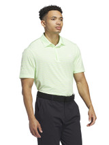 adidas Ultimate365 Mesh Print Polo Shirt - Green Spark/Crystal Jade
