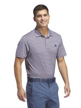 adidas Ultimate365 Mesh Print Polo Shirt - Preloved Ink/Preloved Fig