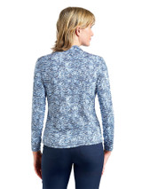 Nivo W Lolita Long Sleeve Mock - Navy