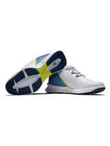 FootJoy Fuel Golf Shoes - White/Blue/Green