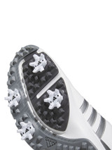 adidas Juniors Tour360 24 BOA Golf Shoes - Ftwr White/Silver Met./Iron Met.