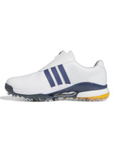 adidas Tour360 24 BOA Boost Golf Shoes (Wide Fit) - Ftwr White/Preloved Ink