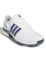 adidas Tour360 24 BOA Boost Golf Shoes (Wide Fit) - Ftwr White/Preloved Ink