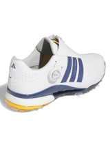 adidas Tour360 24 BOA Boost Golf Shoes (Wide Fit) - Ftwr White/Preloved Ink