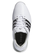 adidas Women's Tour360 24 Boost Golf Shoes - Ftwr White/Core Black/Green Spark