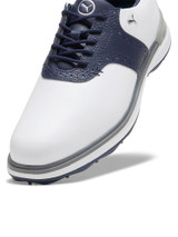 Puma Avant Golf Shoes - Puma White/Deep Navy/Speed Blue