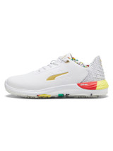 Puma x Arnold Palmer Phantomcat NITRO Golf Shoes - Puma White/Puma Gold