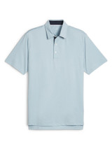 Puma MATTR Brigade Golf Polo - Turquoise Surf/Deep Navy