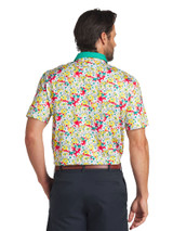 Puma x Arnold Palmer Floral Polo - White Glow/Pelé Yellow