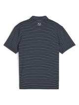 Puma JR Boy's MATTR Tucker Golf Polo - Deep Navy/White Glow
