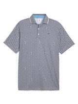 Puma x Palm Tree Crew Resort Polo - Deep Navy/White Glow