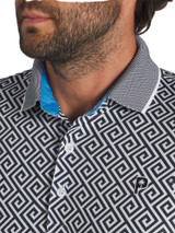 Puma x Palm Tree Crew Resort Polo - Deep Navy/White Glow